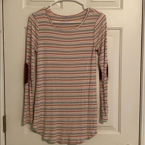 Long Sleeve Striped Shirt